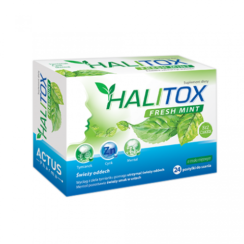 Halitox Fresh Mint (24 pastylki)